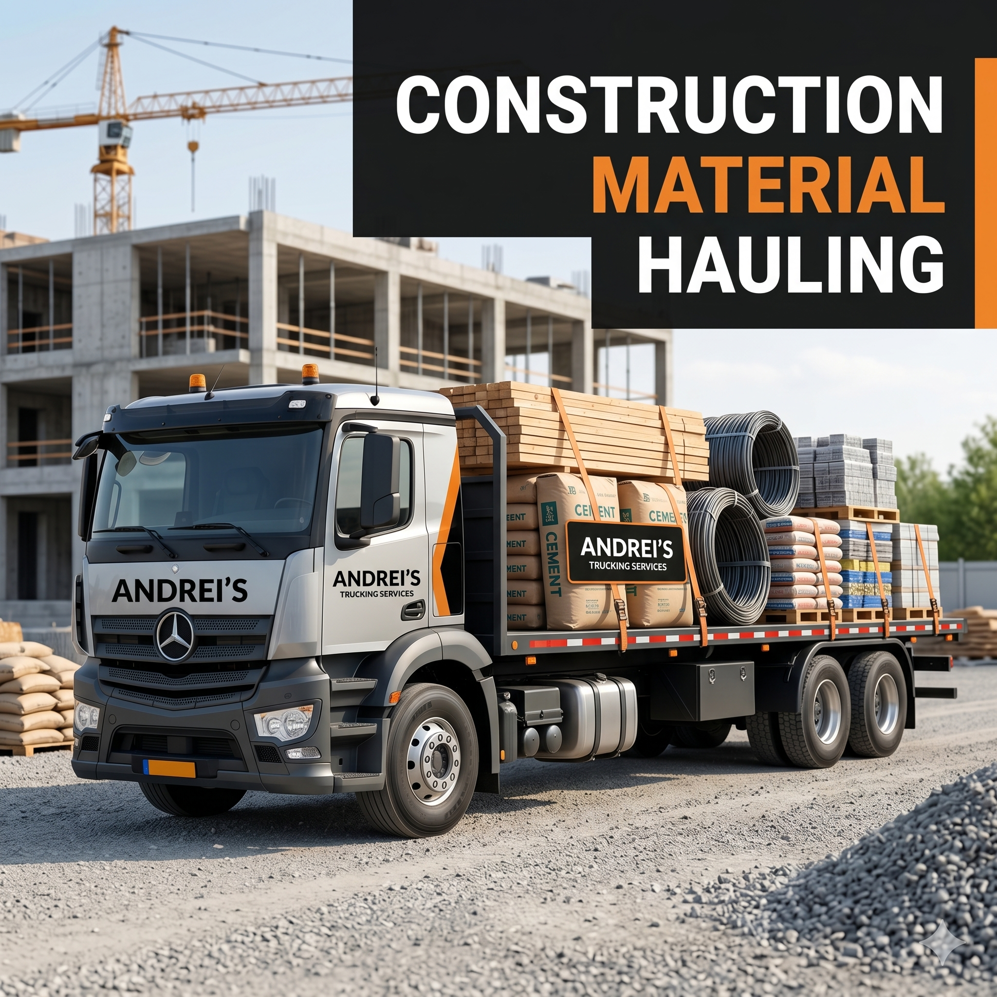 Construction Material Hauling